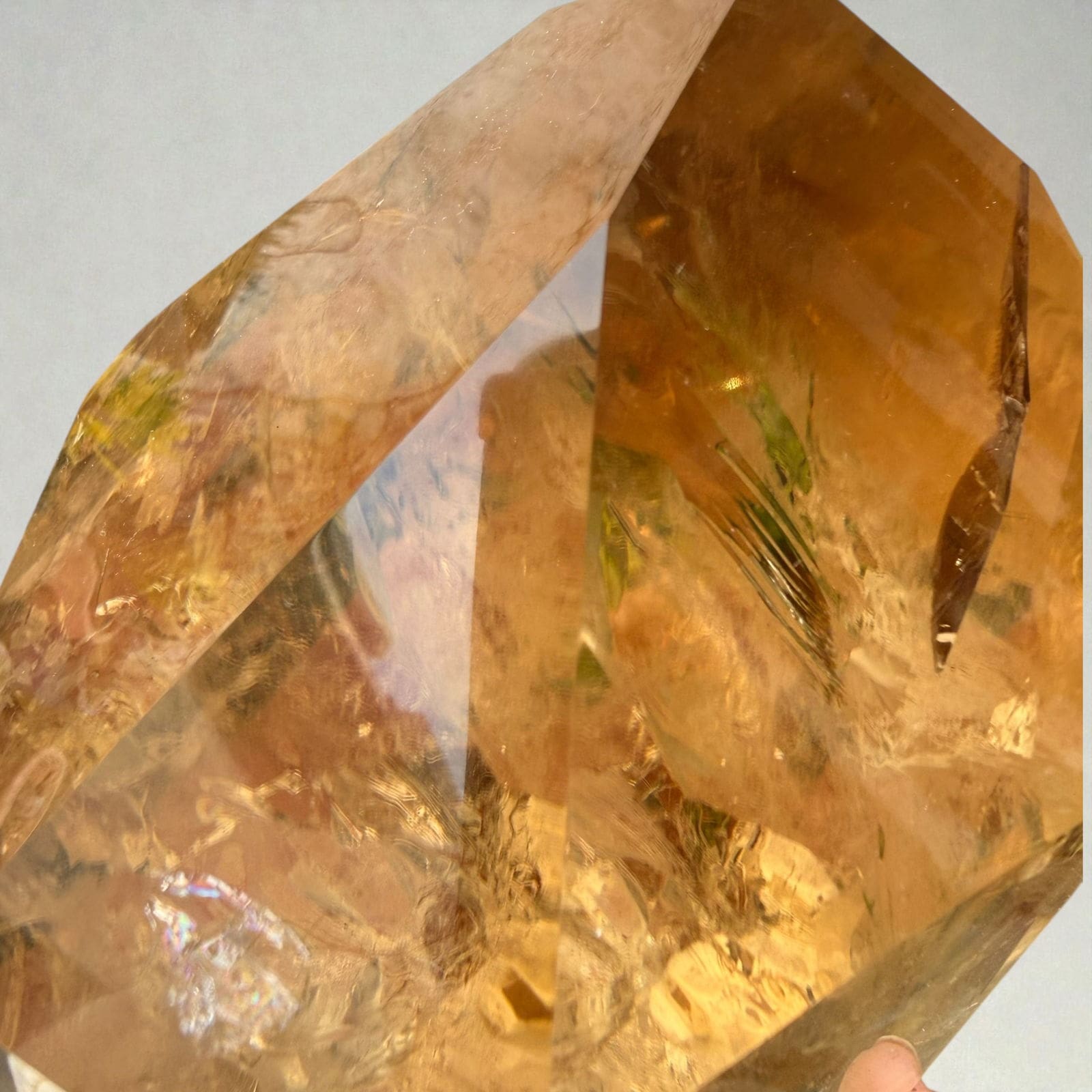 STATEMENT PIECE! 2,83 kilo Citrien kristal - Afbeelding 4