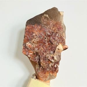 STATEMENT PIECE! 2,1 kg Sageniet op rookkwarts