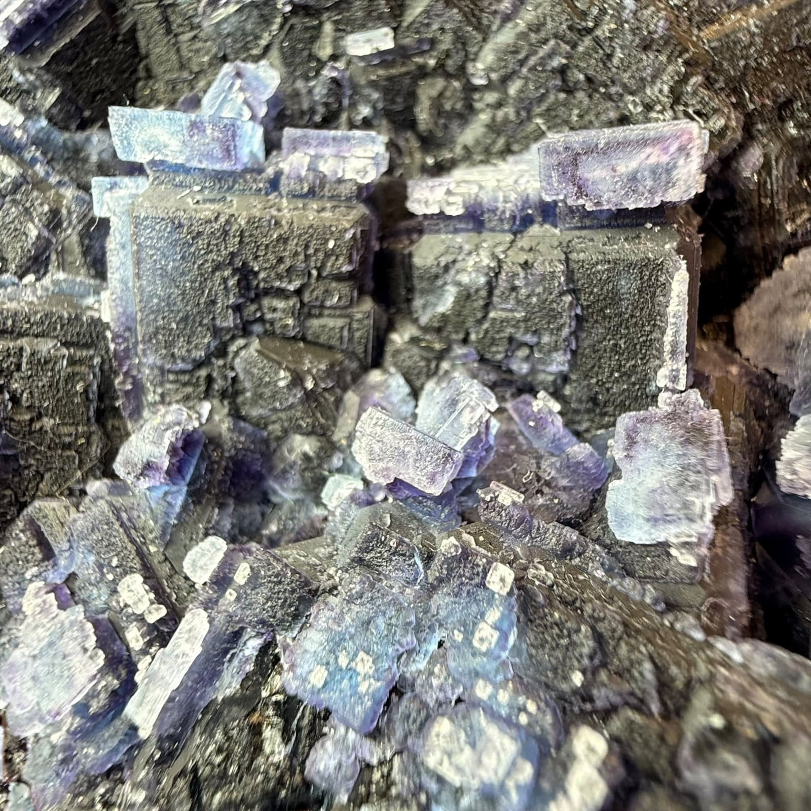 Zhejiang Indigo fluoriet cluster - 4 - Afbeelding 2