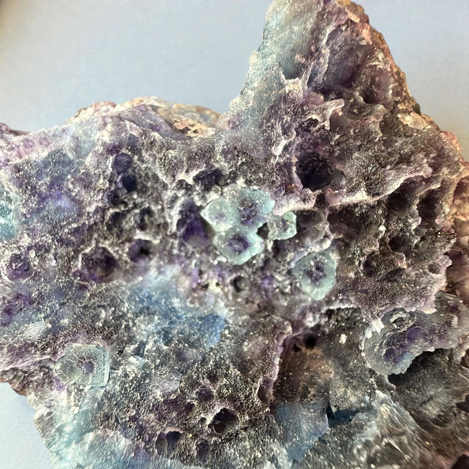 Zhejiang Indigo fluoriet cluster - 4 - Afbeelding 5