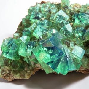 Alternative view of Daglicht fluoriet - Weardale - Pocket 42 cluster - 20