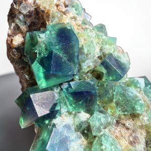 Alternative view of Daglicht fluoriet - Weardale - Pocket 42 cluster - 28