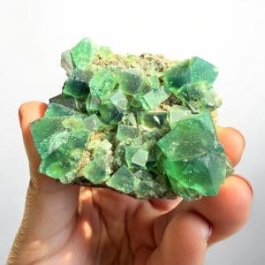 Daglicht fluoriet - Weardale - Pocket 42 cluster - 29