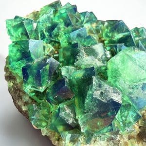 Alternative view of Daglicht fluoriet - Weardale - Pocket 42 cluster - 30