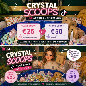 TikTok crystal scoops met de GemGirls! - 4 MEI 20:15