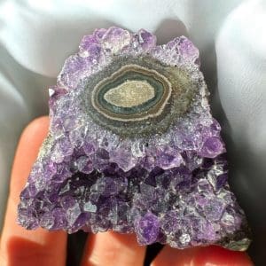 Oog Amethist cluster (stalactiet) - 7