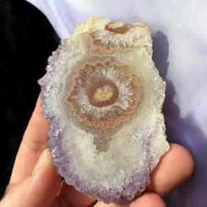 Oog Amethist cluster (stalactiet) - 30