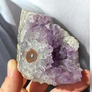 Oog Amethist cluster (stalactiet) - 33