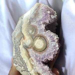 Oog Amethist cluster (stalactiet) - 39