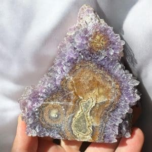 Oog Amethist cluster (stalactiet) - 41