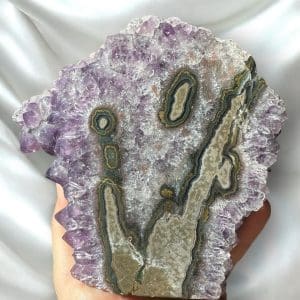 Oog Amethist cluster (stalactiet) - 50