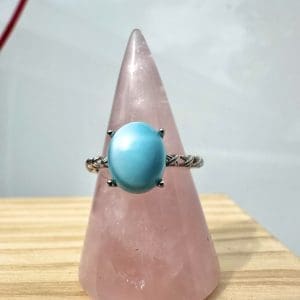 925 sterling zilveren ring – 113 - Larimar