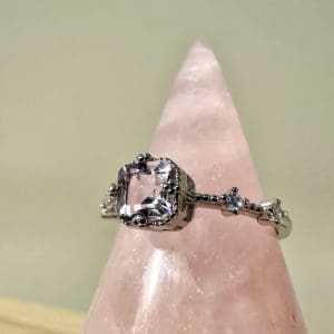 Alternative view of 925 sterling zilveren ring – 88 - Amethist