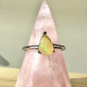 925 sterling zilveren ring – 97 - Ethiopische Opaal