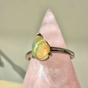 Alternative view of 925 sterling zilveren ring – 97 - Ethiopische Opaal