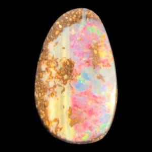 Australische opaal in vensterdoosje - 17