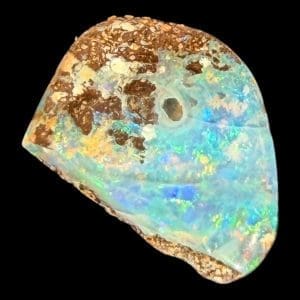 Australische opaal in vensterdoosje - 20