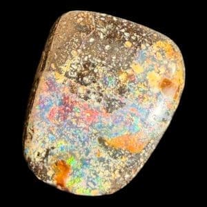 Australische opaal in vensterdoosje - 24