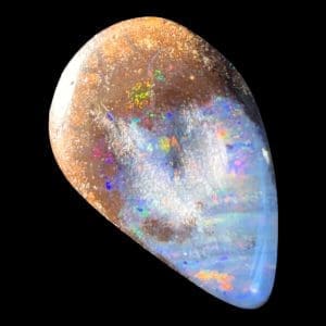 Australische opaal in vensterdoosje - 31