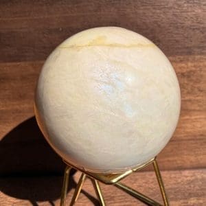 Witte maansteen bol - 7