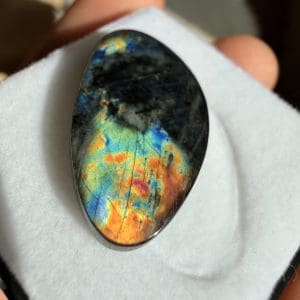 Spectroliet cabochon in venster doosje - 19