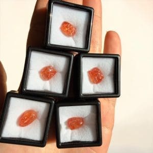 Zonnesteen carving – Konijn – Random pick