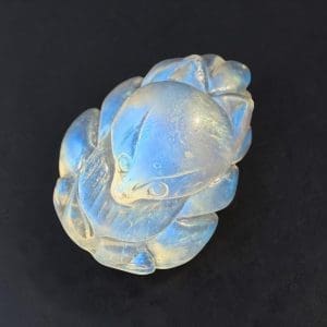 Alternative view of Maansteen carving – Vos –