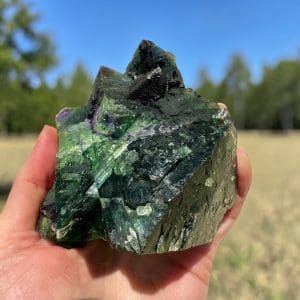 Octaëdrische Fluoriet cluster uit Zhejiang - 4