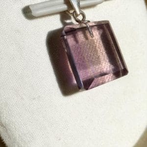 Alternative view of 925 zilveren hanger - Amethist - 67