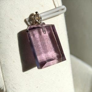 Alternative view of 925 zilveren hanger - Amethist - 68