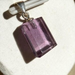Alternative view of 925 zilveren hanger - Amethist - 69