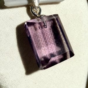 Alternative view of 925 zilveren hanger - Amethist - 70