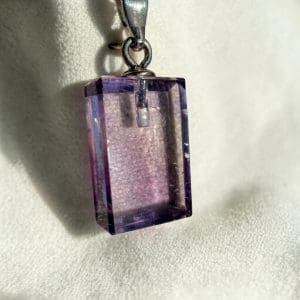 Alternative view of 925 zilveren hanger - Amethist - 73