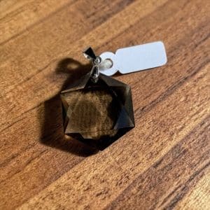 925 zilveren hanger - Rookkwarts - 109