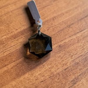 925 zilveren hanger - Rookkwarts - 112
